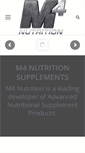 Mobile Screenshot of m4nutrition.com